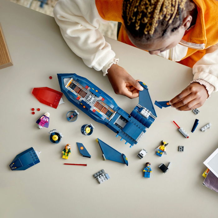  LEGO®  Marvel Super Heroes - Avionul X-Jet al X-Men (76281), 359 piese [4]