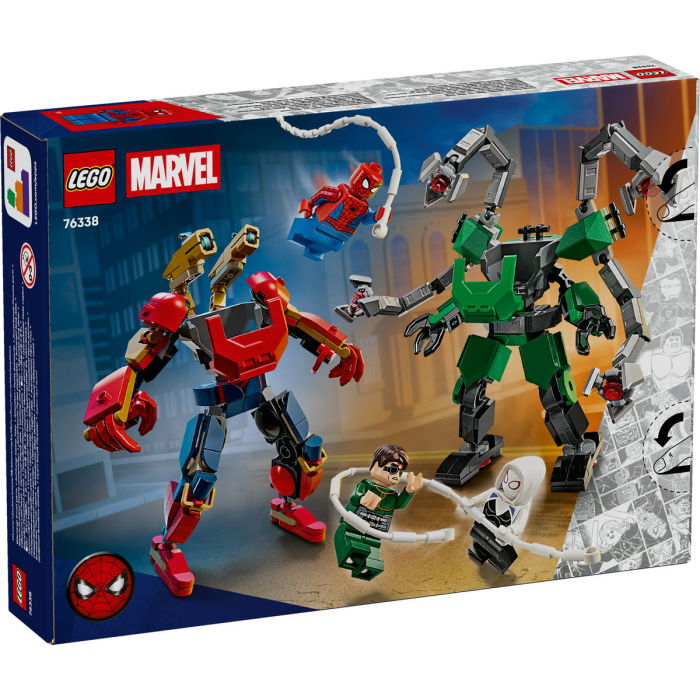 LEGO® Marvel Super Heroes - Batalia robotilor: Omul Paianjen vs Doc Ock (76338), 315 piese [3]