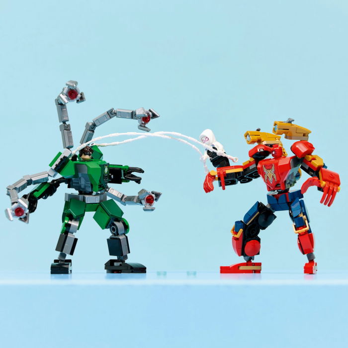 LEGO® Marvel Super Heroes - Batalia robotilor: Omul Paianjen vs Doc Ock (76338), 315 piese [8]