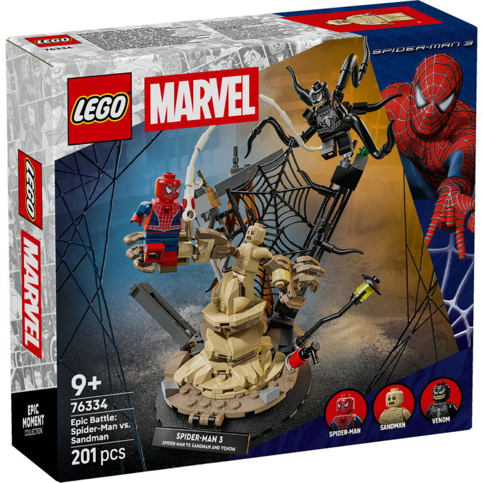 LEGO® Marvel Super Heroes - Batalie memorabila: Omul Paianjen vs Sandman (76334), 201 piese [2]