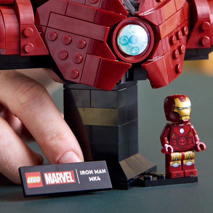  LEGO®  Marvel Super Heroes - Bust Iron Man MK4 (76327), 436 piese [7]