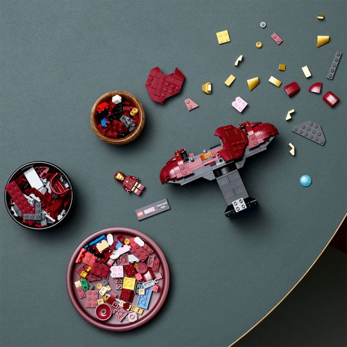  LEGO®  Marvel Super Heroes - Bust Iron Man MK4 (76327), 436 piese [5]