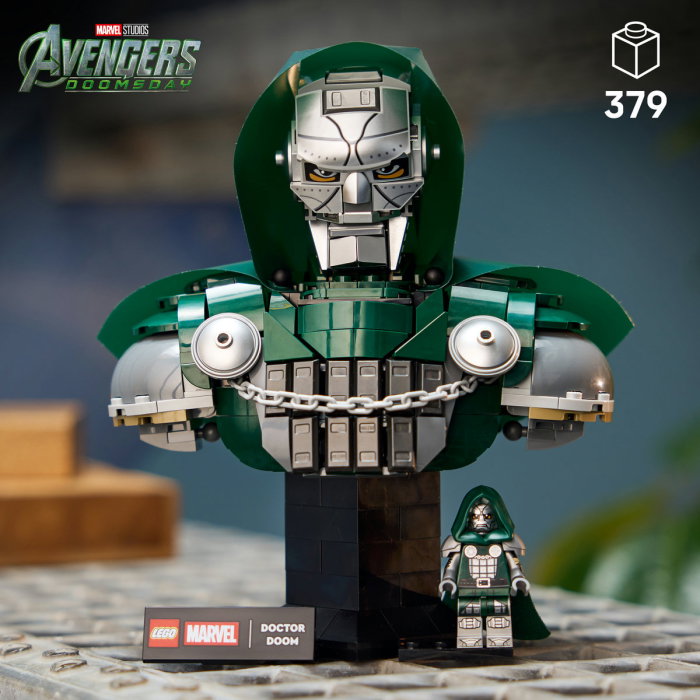 LEGO® Marvel Super Heroes -  Bustul Doctorului Doom (76345), 379 piese [8]