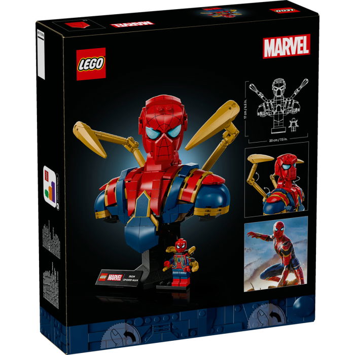 LEGO®  Marvel Super Heroes - Bustul lui Iron Spider-Man (76326), 379 piese [3]