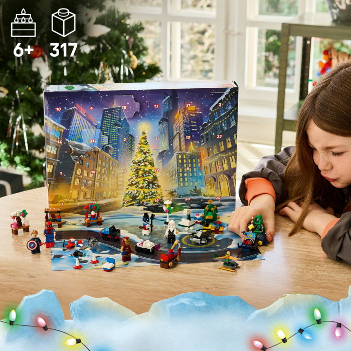 LEGO® Marvel Super Heroes - Calendar de advent 2026 (76340), 317 piese [6]