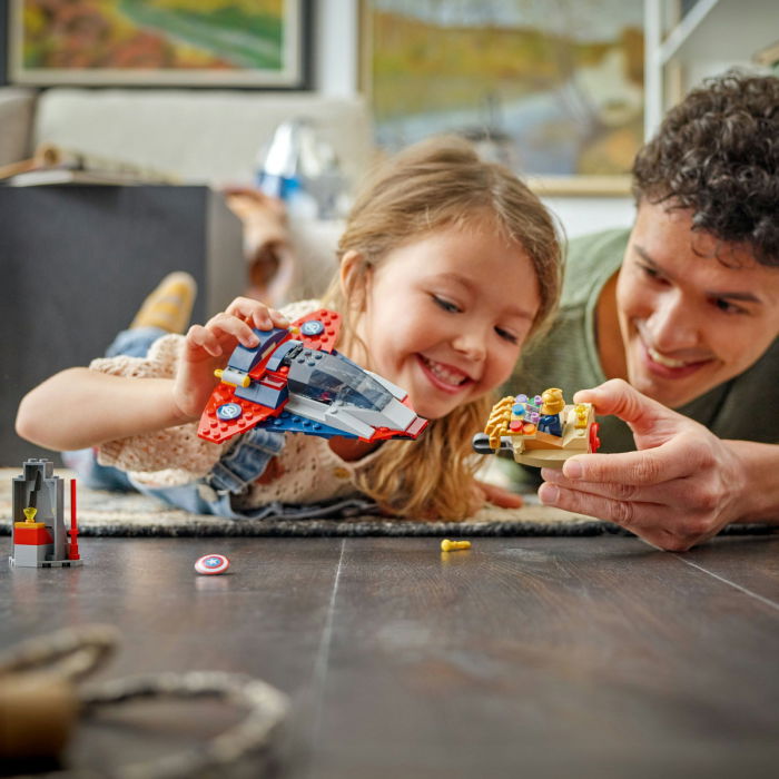 LEGO®  Marvel Super Heroes - Capitanul America vs Thanos (76319), 107 piese [5]