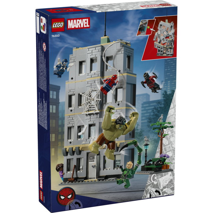 LEGO® Marvel Super Heroes - Confruntarea memorabila dintre Omul-Paianjen si Hulk (76350), 534 piese [3]