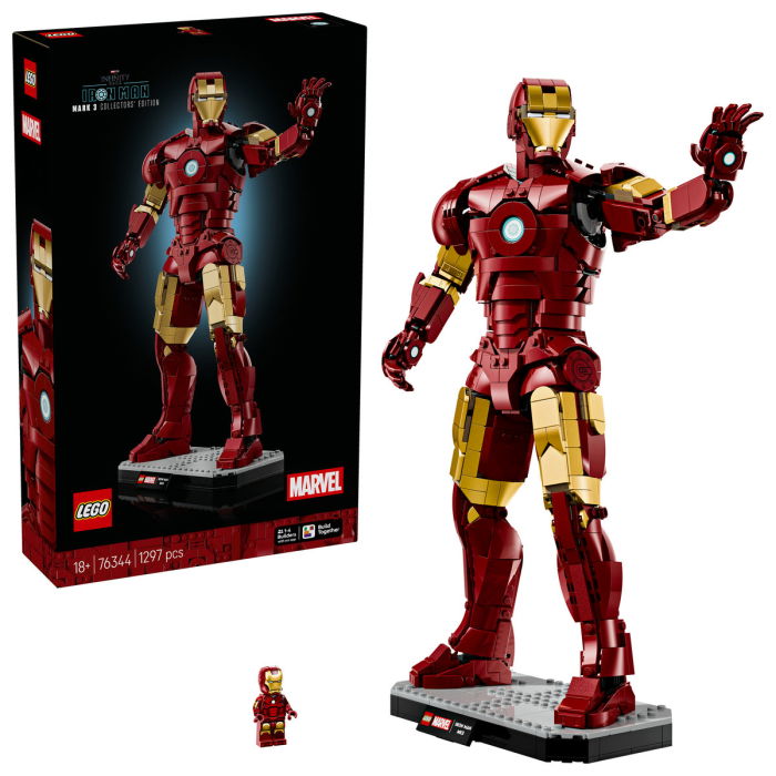 LEGO® Marvel Super Heroes - Editia de colectie Iron Man Mark 3 (76344), 1297 piese [1]