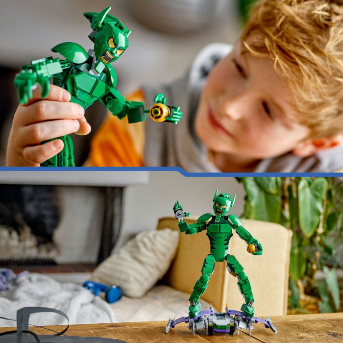  LEGO®  Marvel Super Heroes - Figurina de constructie Green Goblin (76284), 471 piesa  [10]