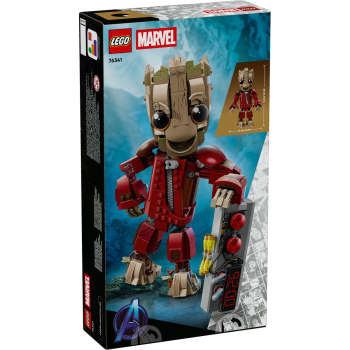 LEGO® Marvel Super Heroes - Groot in uniforma Ravager (76341), 604 piese [3]