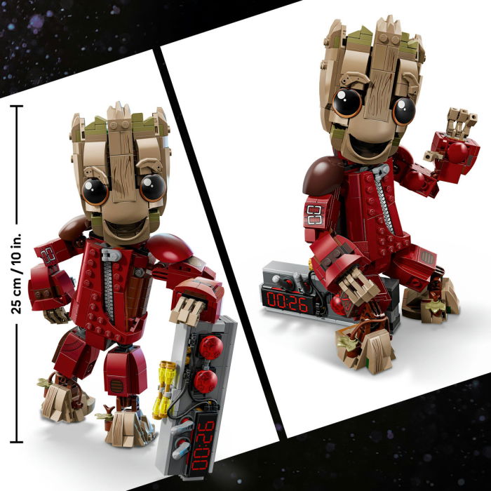 LEGO® Marvel Super Heroes - Groot in uniforma Ravager (76341), 604 piese [6]