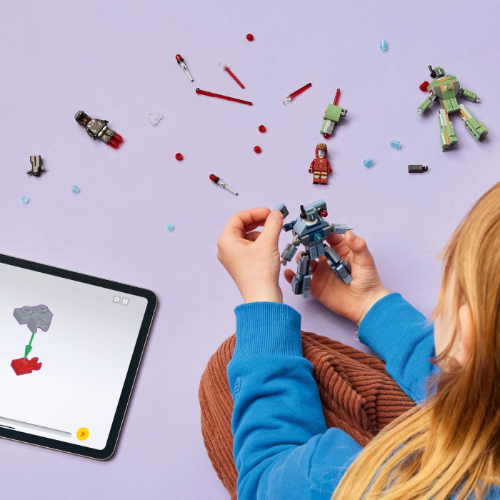 LEGO® Marvel Super Heroes - Iron Man si War Machine vs dronele Hammer (76320), 204 piese [4]