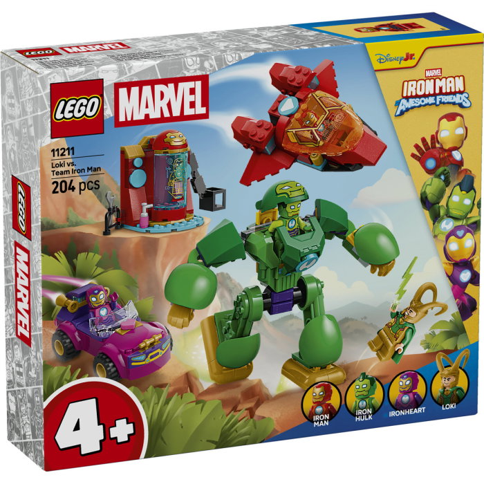 LEGO® Marvel Super Heroes - Loki vs Echipa lui Iron Man (11211), 204 piese [2]