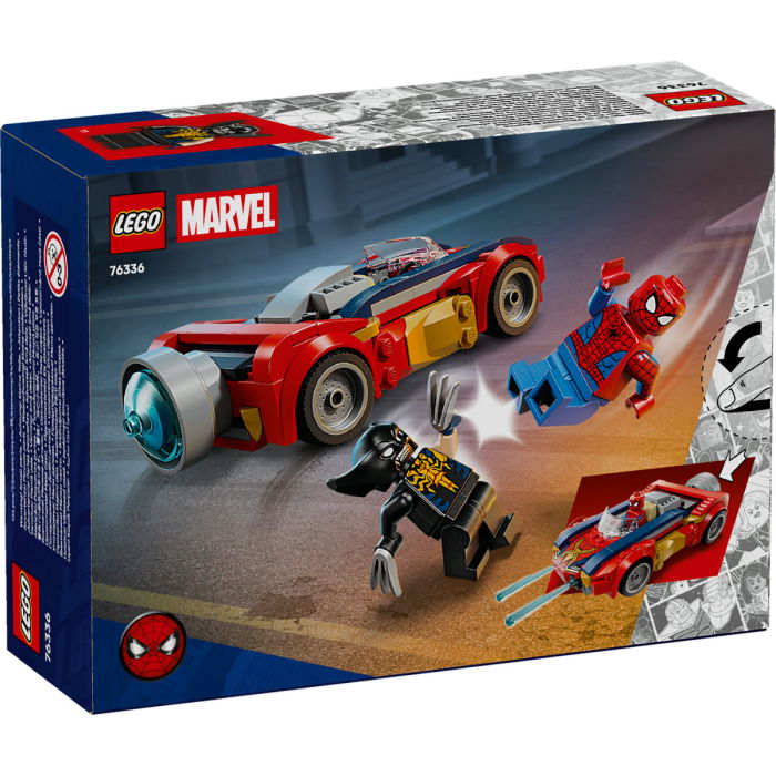 LEGO® Marvel Super Heroes - Omul Paianjen in masina vs Wolverine venomizat (76336), 134 piese [3]