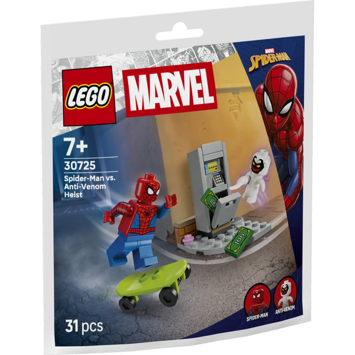 LEGO® Marvel Super Heroes -  Omul Paianjen vs hotul Anti-Venom (30725), 31 piese [1]