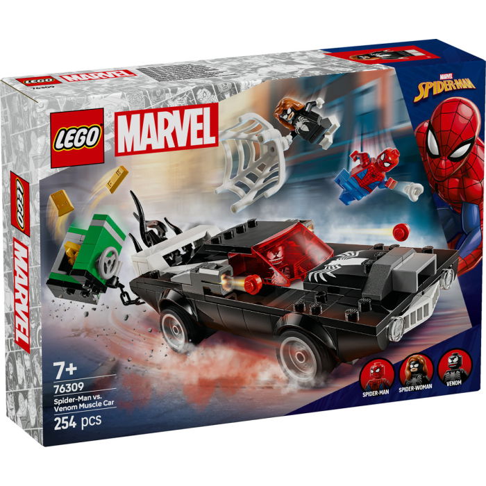  LEGO®  Marvel Super Heroes - Omul Paianjen vs. Masina fortoasa a lui Venom (76309), 254 piese [2]