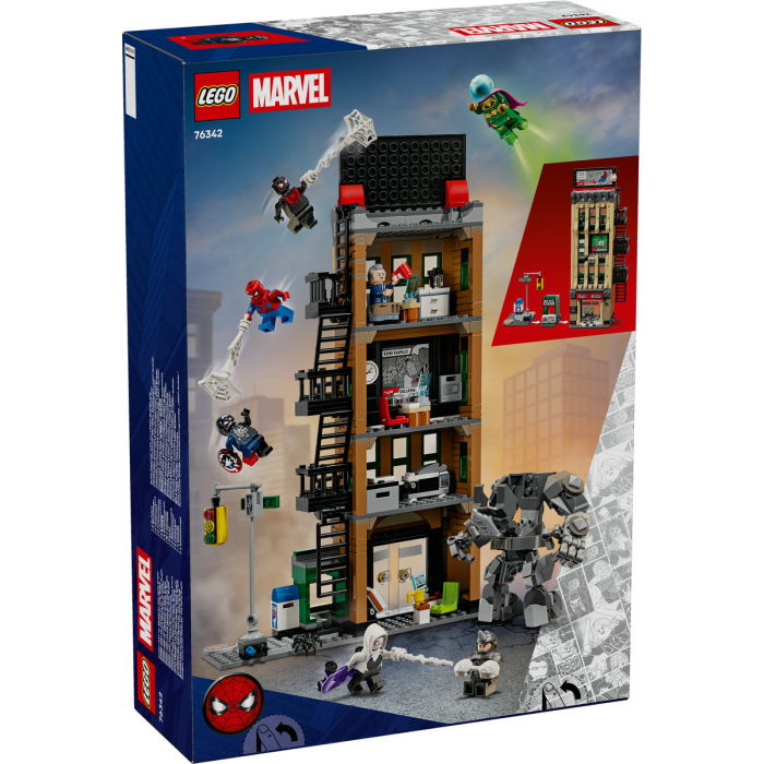 LEGO® Marvel Super Heroes - Omul Paianjen vs Mysterio: Daily Bugle (76342), 781 piese [3]