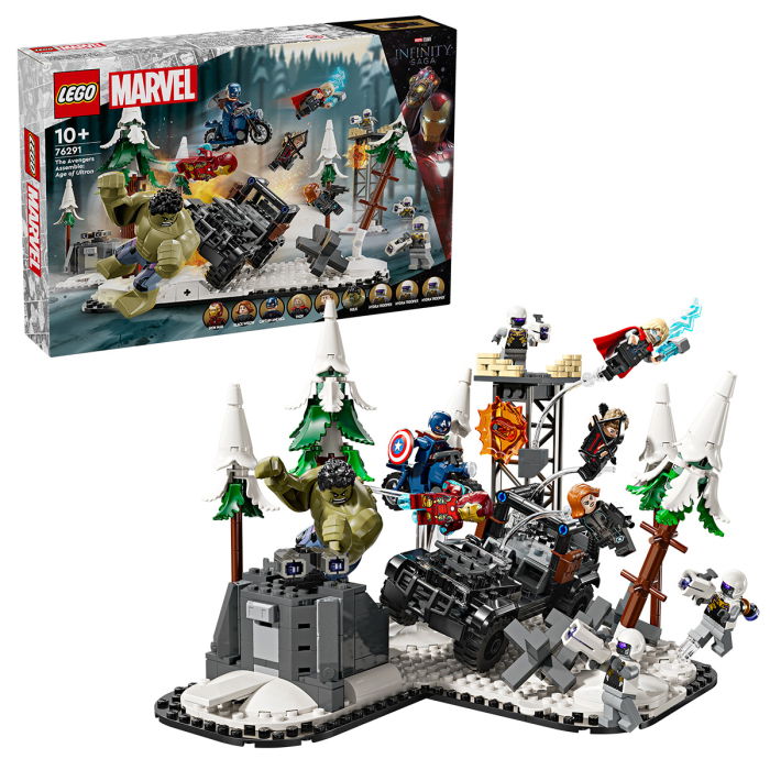  LEGO®  Marvel Super Heroes - Razbunatorii reuniti: Sub semnul lui Ultron (76291), 613 piese [1]