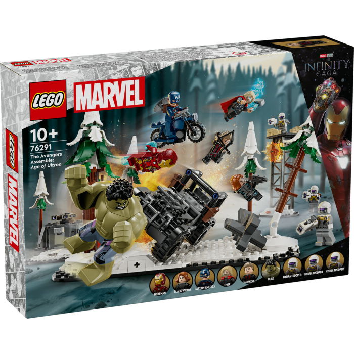  LEGO®  Marvel Super Heroes - Razbunatorii reuniti: Sub semnul lui Ultron (76291), 613 piese [2]