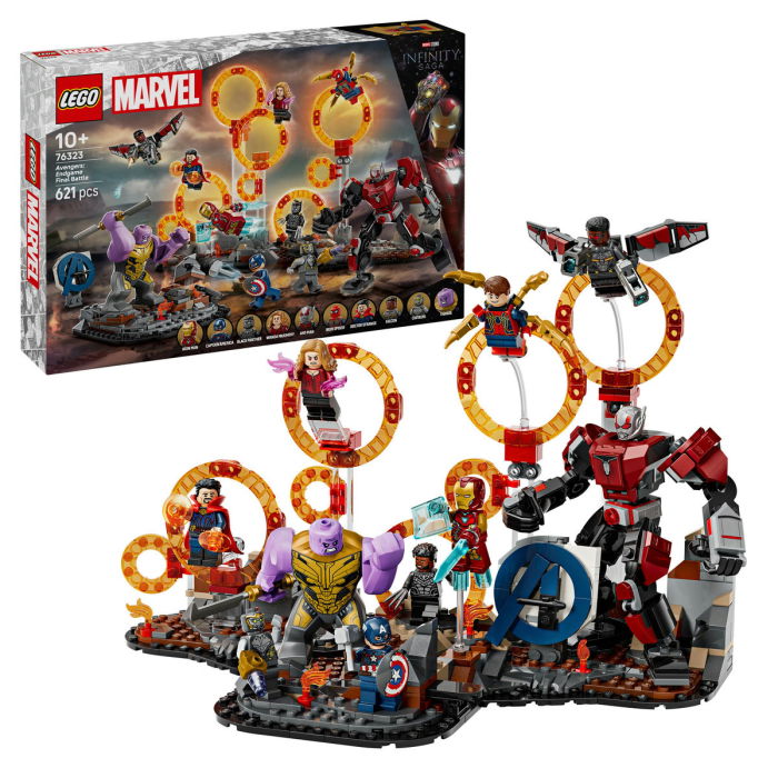  LEGO®  Marvel Super Heroes - Razbunatorii: Sfarsitul jocului Batalia finala (76323), 621 piesa  [1]