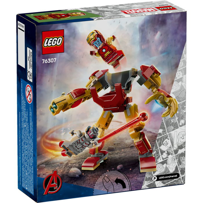  LEGO®  Marvel Super Heroes - Robotul Iron Man vs. Ultron (76307), 101 piesa  [3]