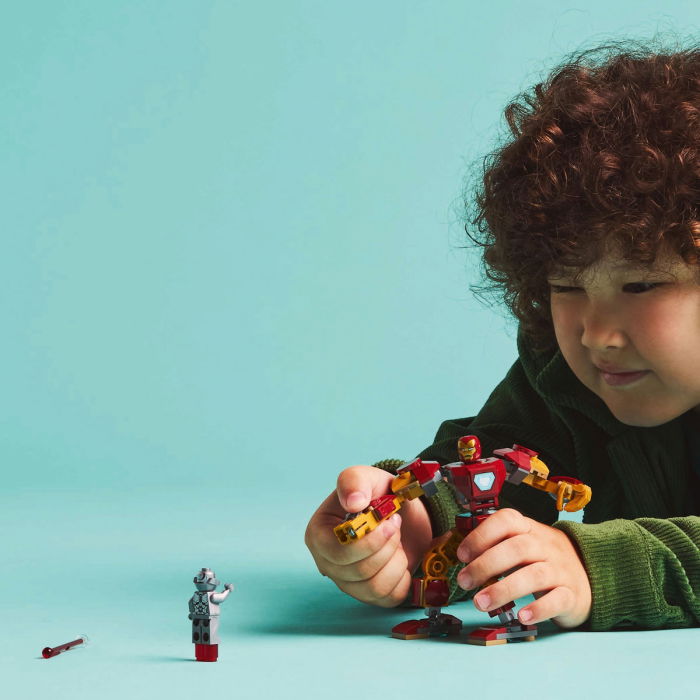  LEGO®  Marvel Super Heroes - Robotul Iron Man vs. Ultron (76307), 101 piesa  [5]