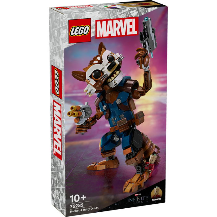 LEGO® Marvel Super Heroes - Rocket si Bebelusul Groot (76282), 566 piese [2]