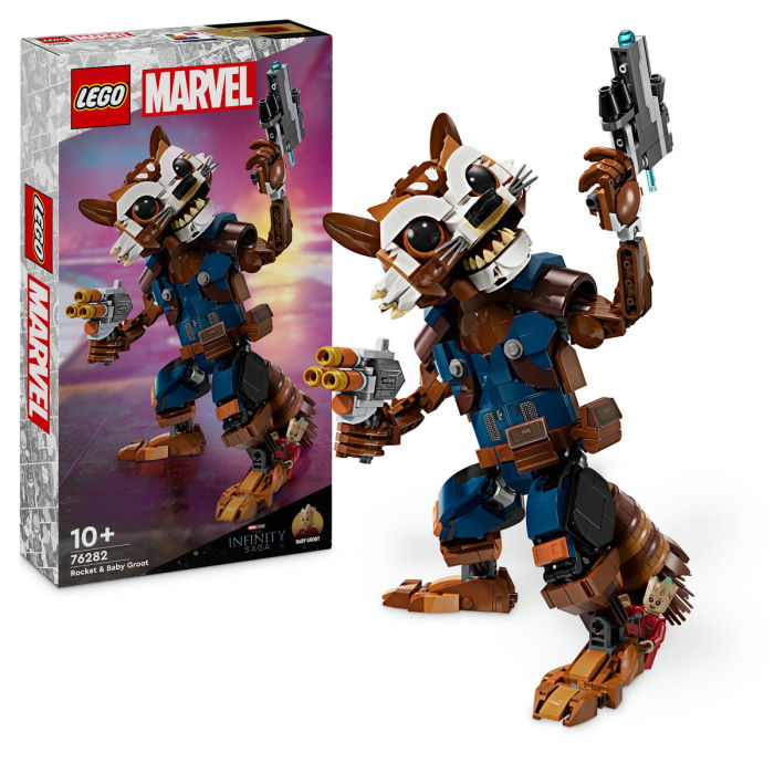 LEGO® Marvel Super Heroes - Rocket si Bebelusul Groot (76282), 566 piese [1]