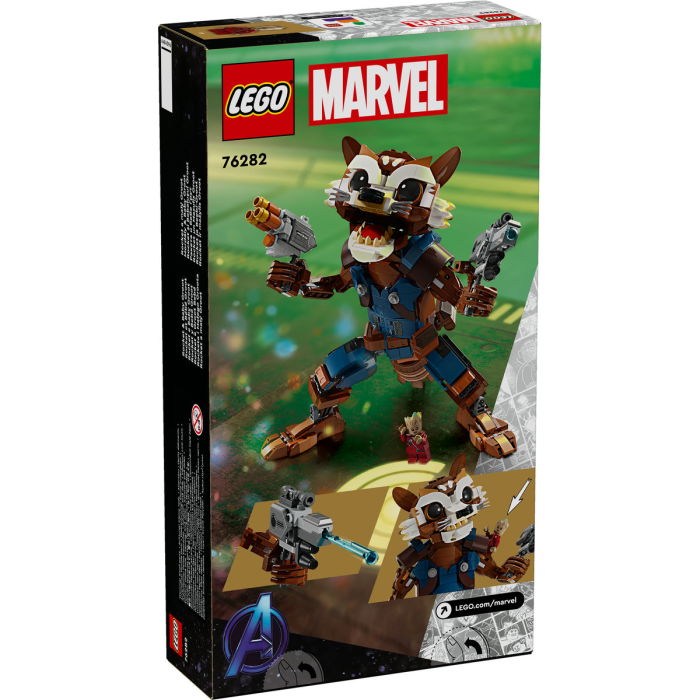 LEGO® Marvel Super Heroes - Rocket si Bebelusul Groot (76282), 566 piese [3]