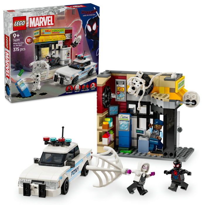  LEGO®  Marvel Super Heroes - Spider-Verse: Miles Morales vs. Spot (76311), 375 piese [1]