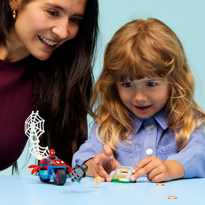 LEGO® Marvel Super Heroes - Spidey pe motocicleta vs Rhino (11206), 61 piese [4]