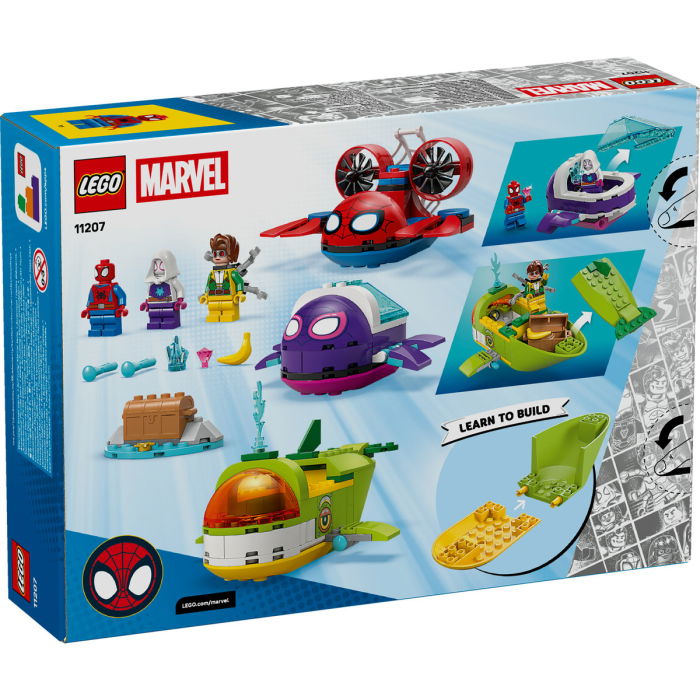 LEGO® Marvel Super Heroes - Spidey: Vehicule subacvatice (11207), 154 piese [3]