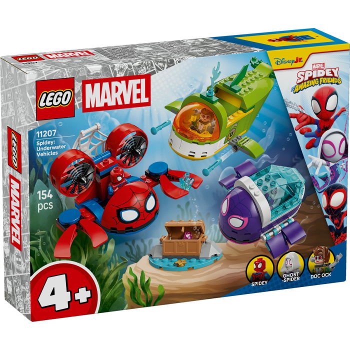 LEGO® Marvel Super Heroes - Spidey: Vehicule subacvatice (11207), 154 piese [2]