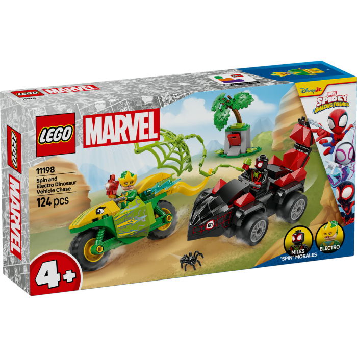  LEGO®  Marvel Super Heroes - Spin si Electro in dino-vehicule (11198), 124 piese [2]