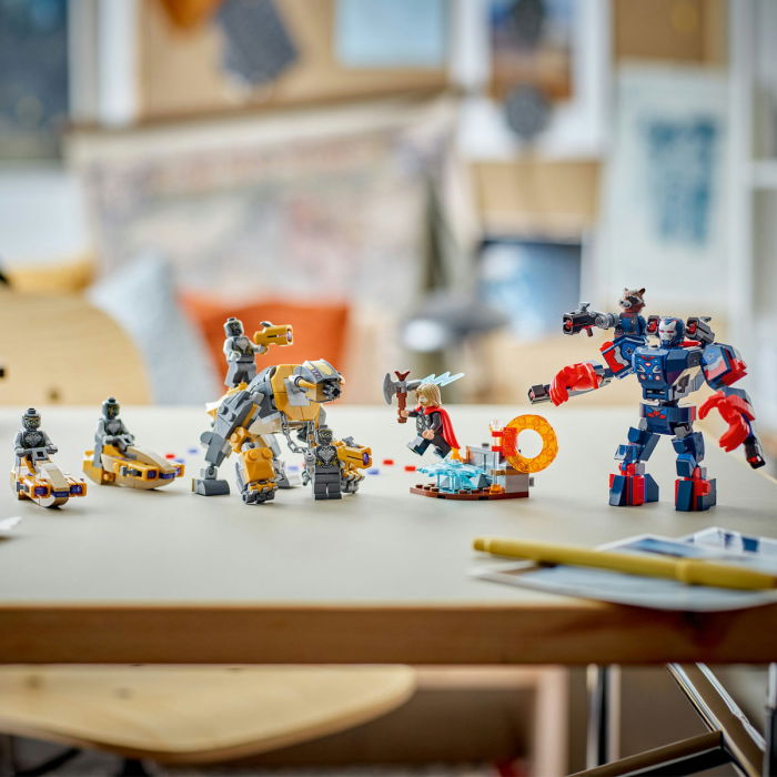 LEGO®  Marvel Super Heroes - Thor vs Chitauri din Razbunatorii: Sfarsitul jocului (76322), 373 piese [6]