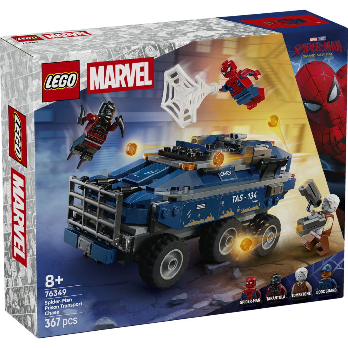 LEGO® Marvel Super Heroes - Urmarire cu Omul Paianjen si masina inchisorii (76349), 367 piese [2]