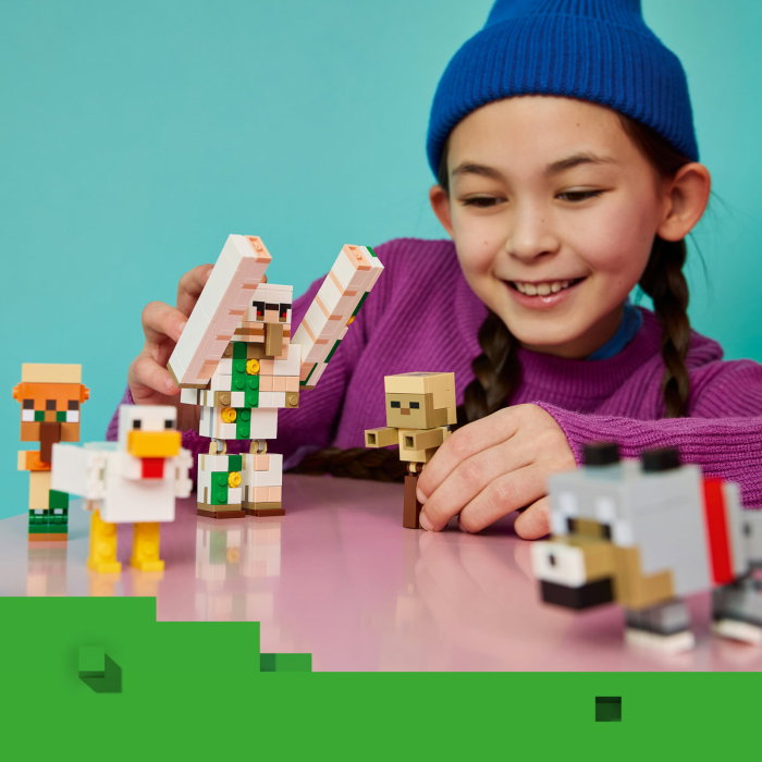 LEGO® Minecraft - Atac in desert cu un jocheu de gaini (21592), 428 piese [7]