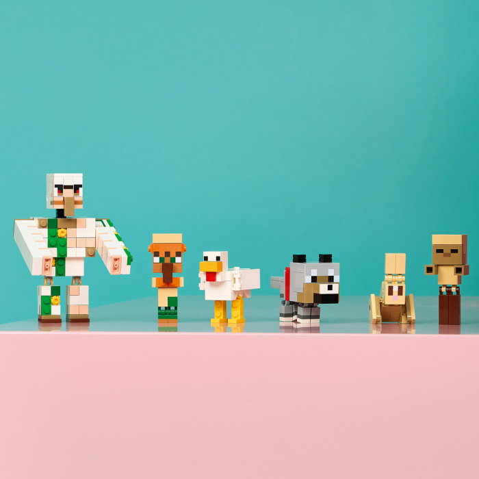 LEGO® Minecraft - Atac in desert cu un jocheu de gaini (21592), 428 piese [6]