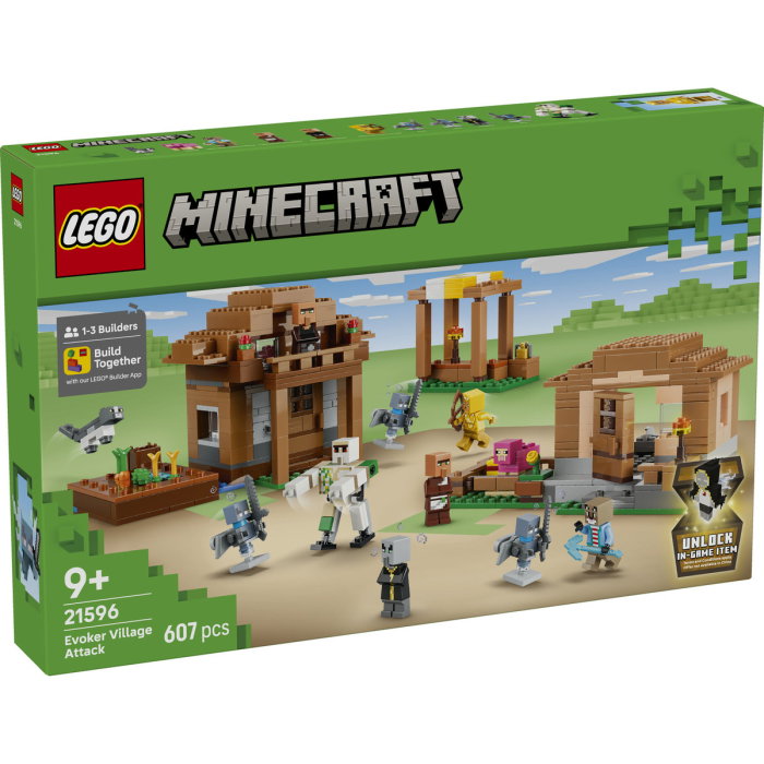 LEGO® Minecraft - Atacul Evocatorilor asupra satului (21596), 607 piese [2]