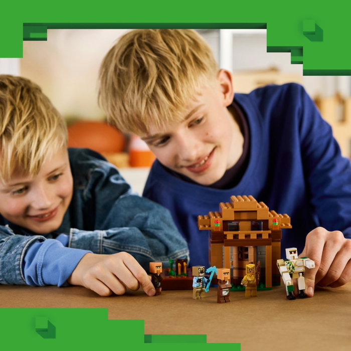 LEGO® Minecraft - Atacul Evocatorilor asupra satului (21596), 607 piese [7]