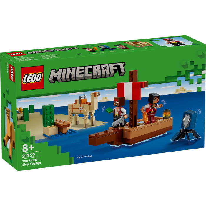  LEGO®  Minecraft - Calatorie pe corabia de pirati (21259), 166 piese [2]