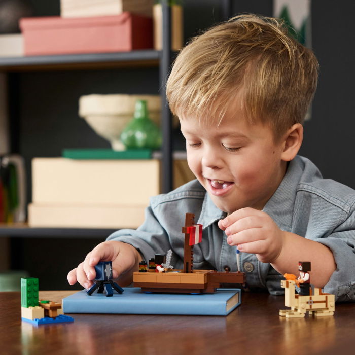  LEGO®  Minecraft - Calatorie pe corabia de pirati (21259), 166 piese [5]