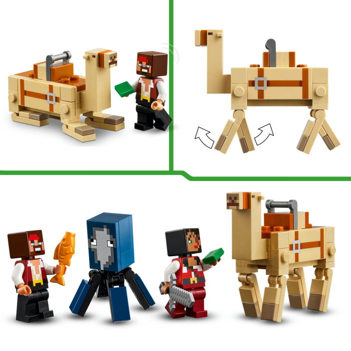  LEGO®  Minecraft - Calatorie pe corabia de pirati (21259), 166 piese [9]