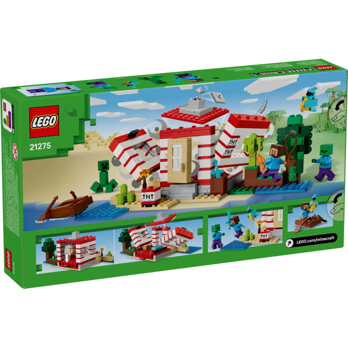 LEGO® Minecraft -  Casa TNT din jungla (21275), 287 piese [3]