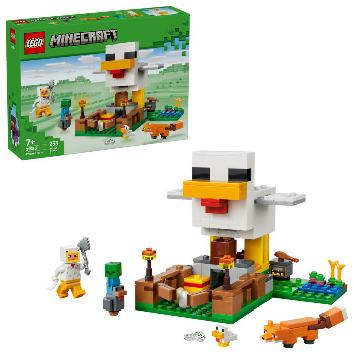 LEGO® Minecraft -  Ferma de pui (21585), 233 piese [1]