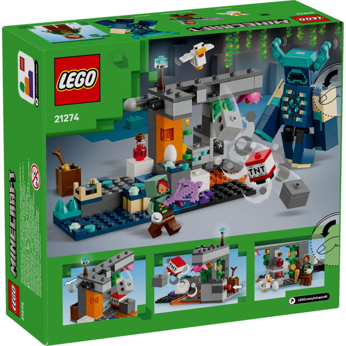  LEGO®  Minecraft - intalnirea cu Temnicerul (21274), 238 piese [3]