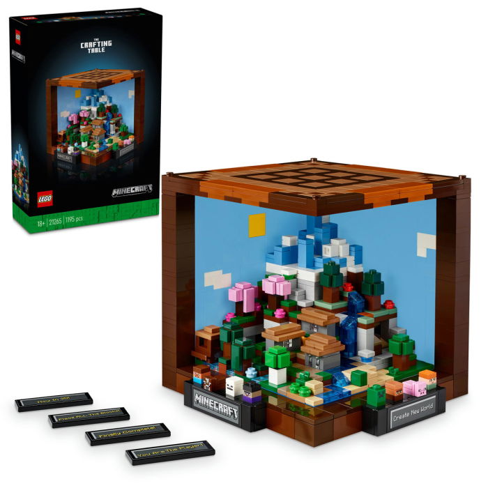  LEGO®  Minecraft - Masa de lucru (21265), 1195 piese [1]
