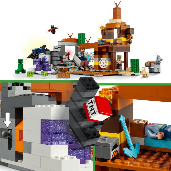  LEGO®  Minecraft - Putul din Badlands (21263), 538 piese [8]