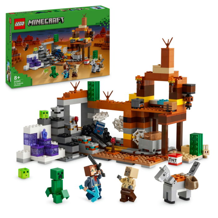  LEGO®  Minecraft - Putul din Badlands (21263), 538 piese [1]