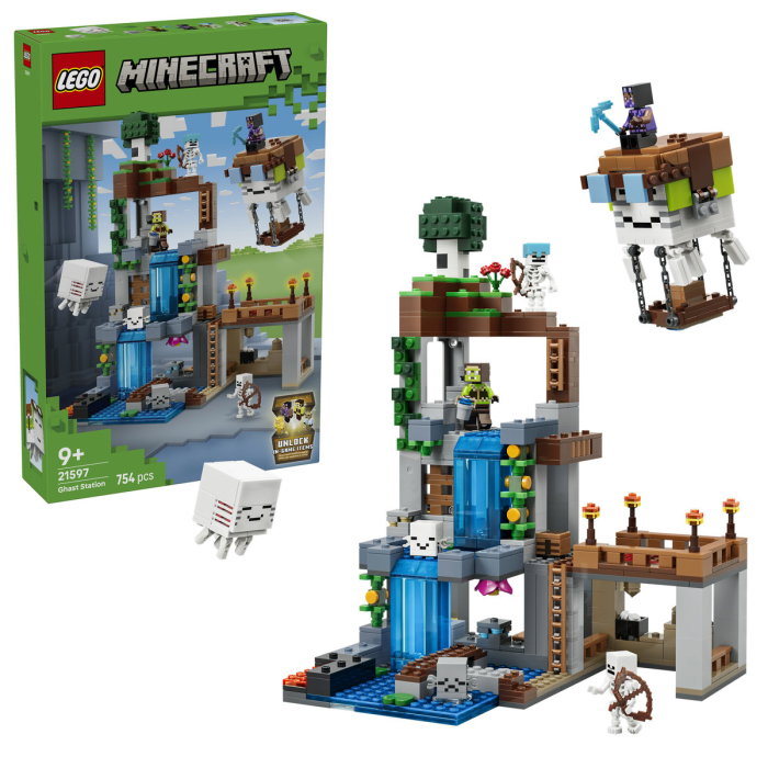 LEGO® Minecraft - Statie de mobi Ghast (21597), 754 piese [1]